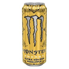 Monster Ultra Golden Pineapple 500ml AT - poškozené