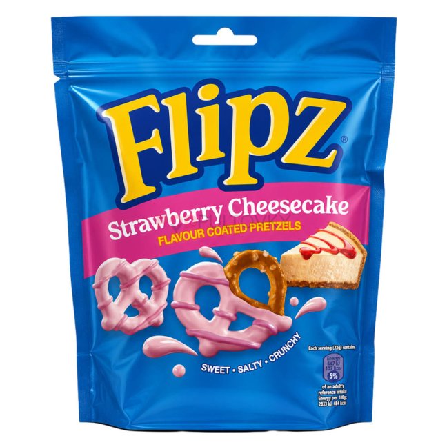 Flipz Strawberry Cheesecake 90g Flipz Strawberry Cheesecake 90g