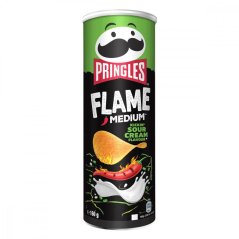 Pringles Flame Kickin' Sour Cream 160g