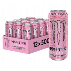 Monster Ultra Strawberry Dreams 12x500ml PL