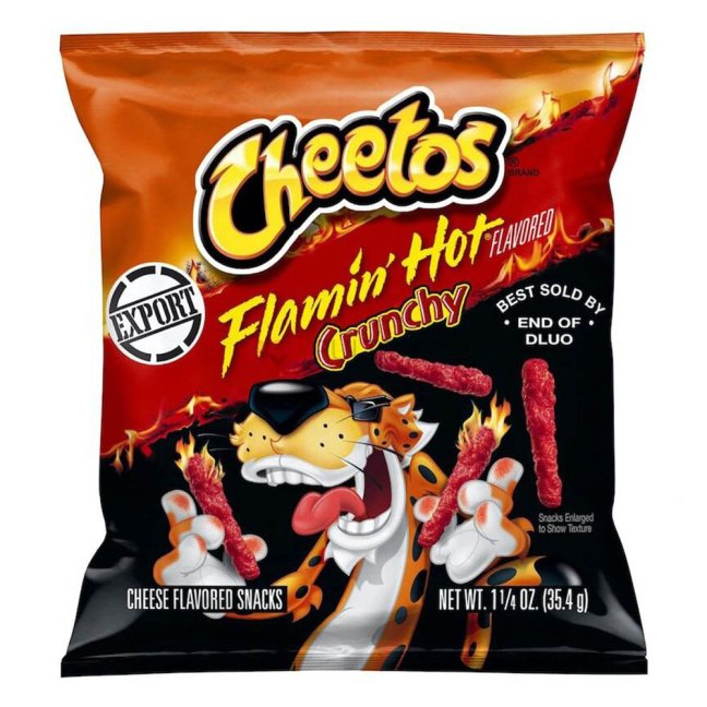 Cheetos Flamin' Hot Crunchy 35,4g