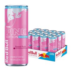 Red Bull The Pink Edition Forest Fruits Sugarfree 12x250ml
