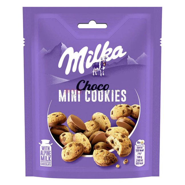 Milka Mini Cookies 110g