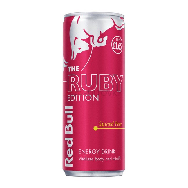 Red Bull The Ruby Edition Spiced Pear 250ml 1,65£