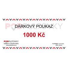 Dárkový poukaz - 1000 Kč