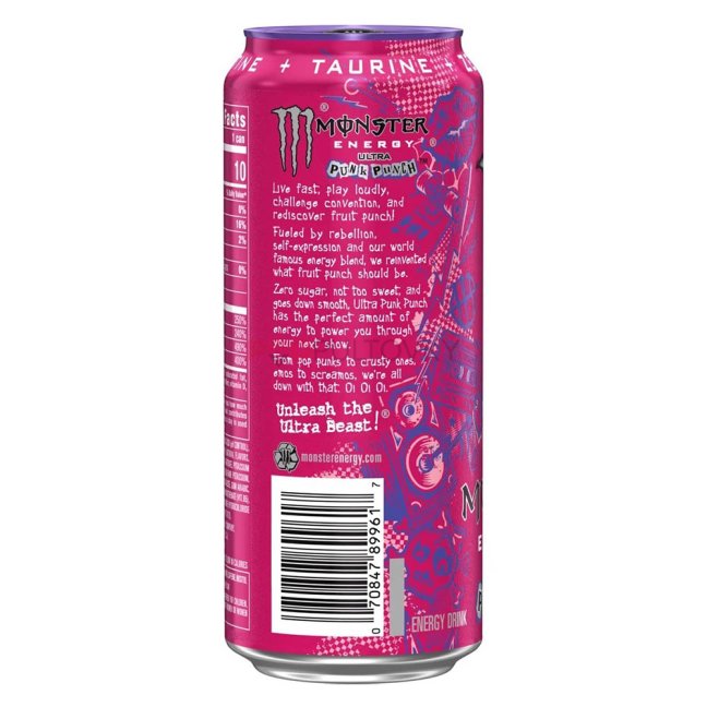 Monster Ultra Punk Punch 473ml