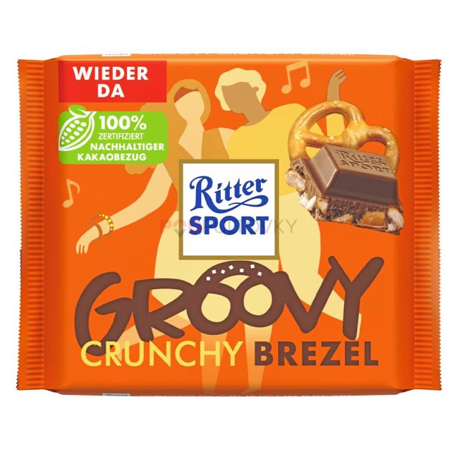Ritter Sport Groovy Crunchy Brezel 100g
