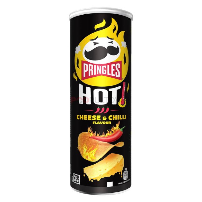 Pringles Hot Cheese & Chilli 160g Pringles Hot Cheese & Chilli 160g