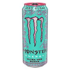 Monster Ultra Vice Guava 473ml - poškozené!