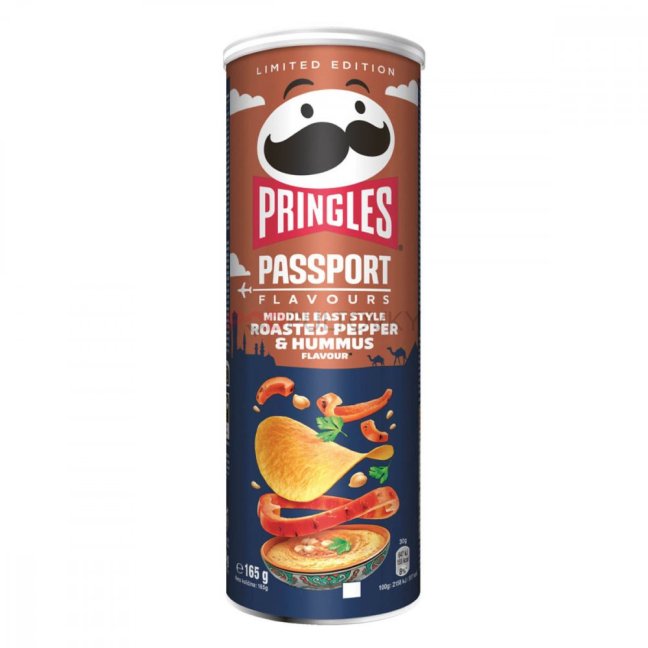 Pringles Passport Roasted Pepper & Hummus 165g