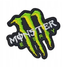 Nášivka Monster Energy - zelená