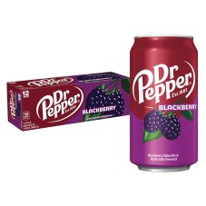 Dr Pepper Blackberry 12x355ml USA