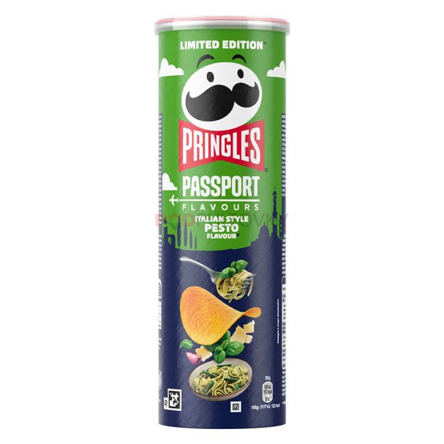 Pringles Passport Italian Style Pesto 165g