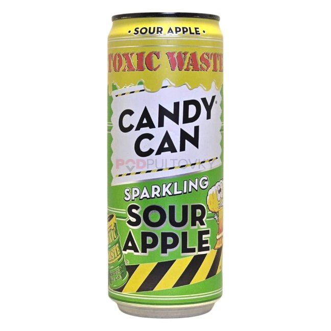 Candy Can Toxic Waste Sour Apple 330ml Candy Can Toxic Waste Sour Apple 330ml