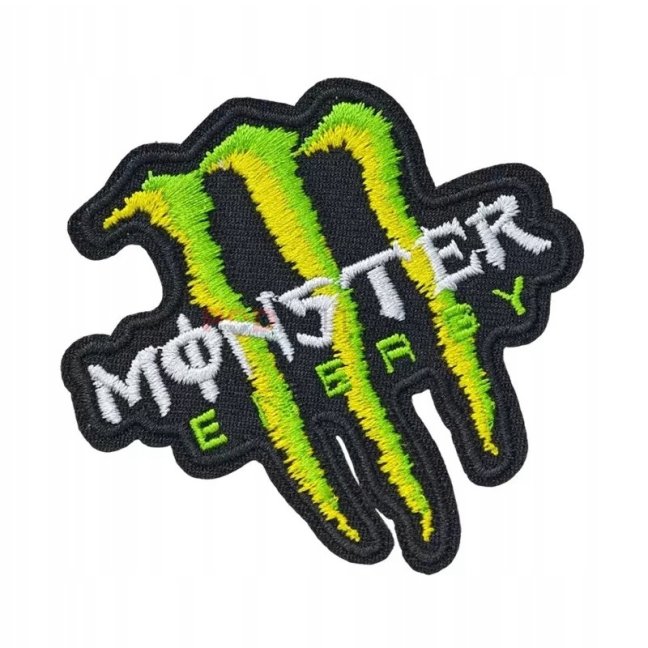Nášivka Monster Energy - zelená Nášivka Monster Energy - zelená
