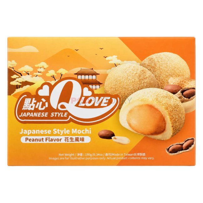 QLove Peanut Mochi 180g