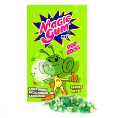 Pop Rocks Magic Gum Sauer Apfel 7g