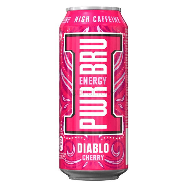 Pwr Bru Energy Diablo Cherry 500ml