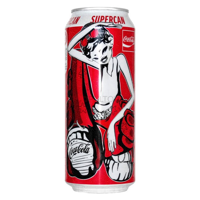 Coca Cola Supercan 500ml DE Coca Cola Supercan 500ml DE