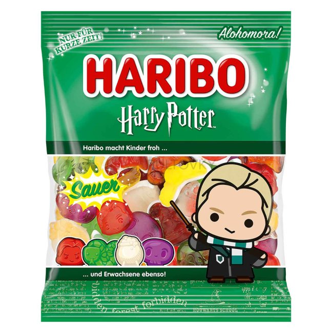 Haribo Harry Potter Sauer Draco Malfoy 160g