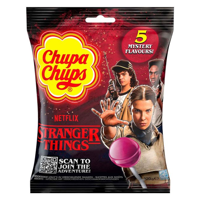Chupa Chups Stranger Things "Right Side Up" 120g Chupa Chups Stranger Things "Right Side Up" 120g