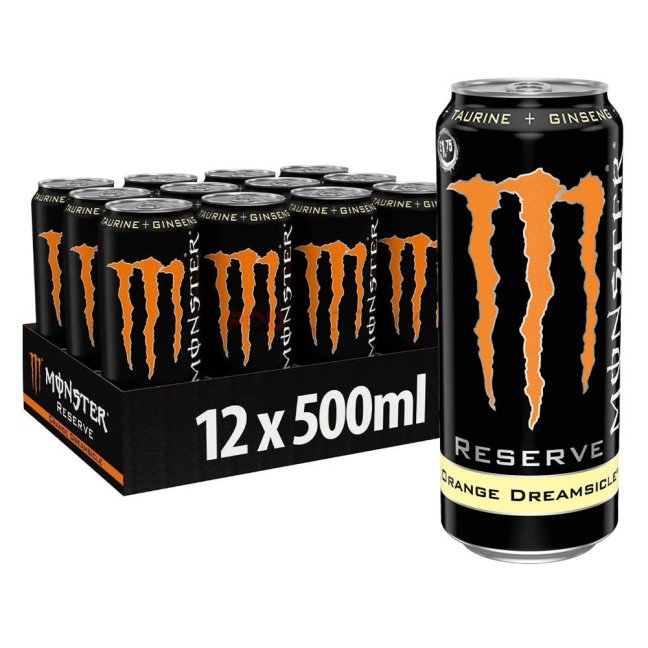 Monster Reserve Orange Dreamsicle 12x500ml 1,75£