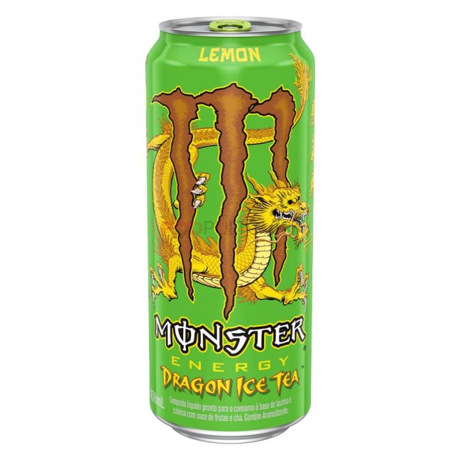 Monster Dragon Ice Tea Lemon 473ml BR DMT 7.3.2024!