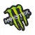 Nášivka Monster Energy - zelená
