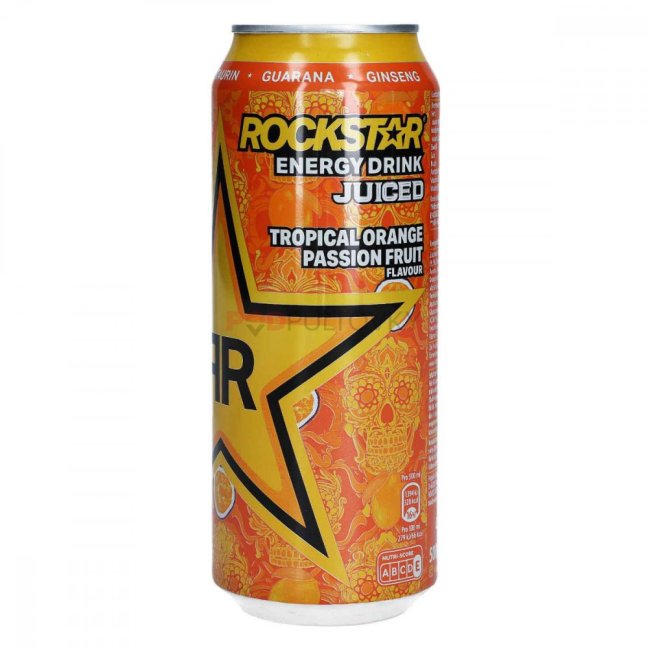 Rockstar Juiced Tropical 500ml DE