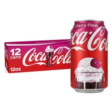 Coca Cola Cherry Float 12x355ml USA