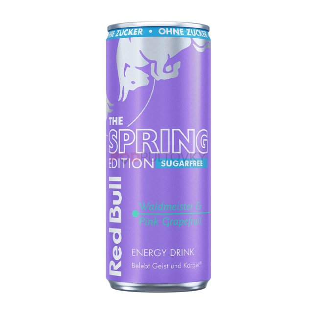 Red Bull The Spring Edition Waldmeister & Pink Grapefruit Sugarfree 250ml DE