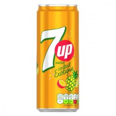 7up Cocktail Exotique 330ml FR