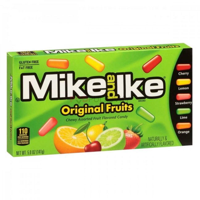 Mike & Ike Original Fruits 141g DMT 31.5.2024!
