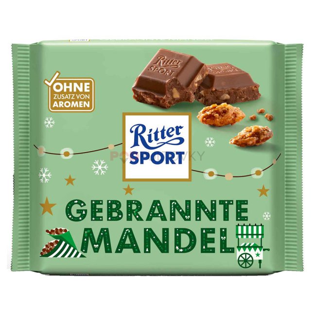 Ritter Sport Gebrannte Mandel 100g