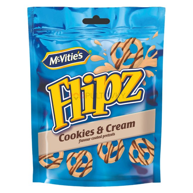 Flipz Cookies and Cream 90g