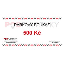 Dárkový poukaz - 500 Kč