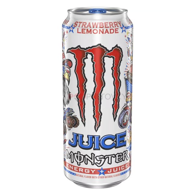 Monster Juice Strawberry Lemonade 473ml