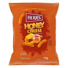 Herr's Honey Cheese Curls 113g