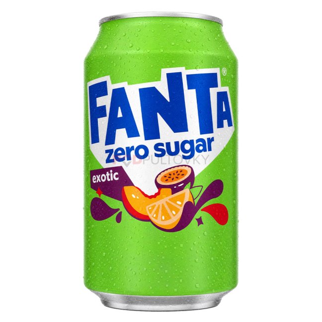 Fanta Exotic Zero Sugar 330ml DK