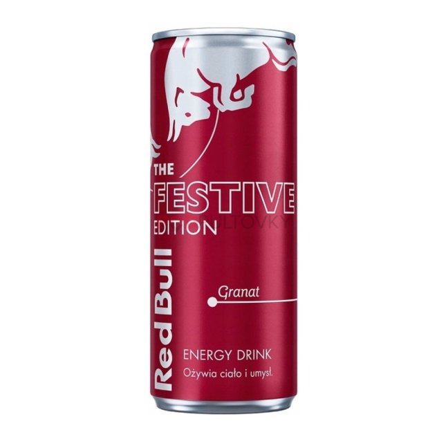 Red Bull The Festive Edition Granat 250ml