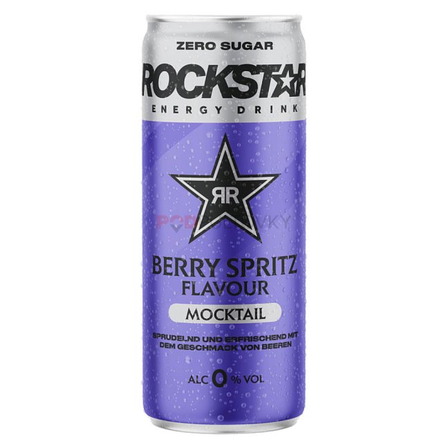 Rockstar Mocktail Berry Spritz 330ml