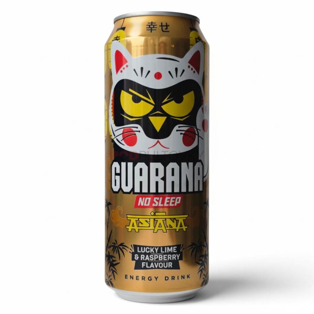Guarana Asiana Lucky Lime & Raspberry 500ml
