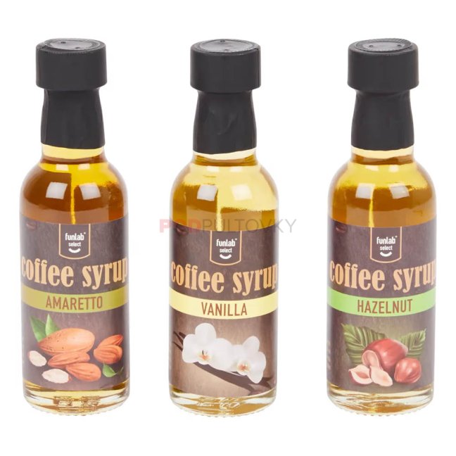Funlab Select Coffee Amaretto - Vanilla - Hazelnut 3x45ml