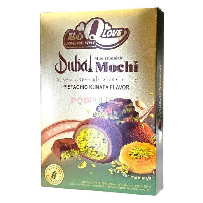 QLove Dubai Style Chocolate Mochi 168g