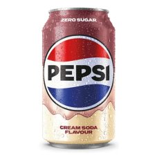 Pepsi Cream Soda Zero Sugar 330ml