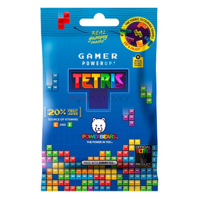 Powerbears Gamer PowerUp Tetris 50g