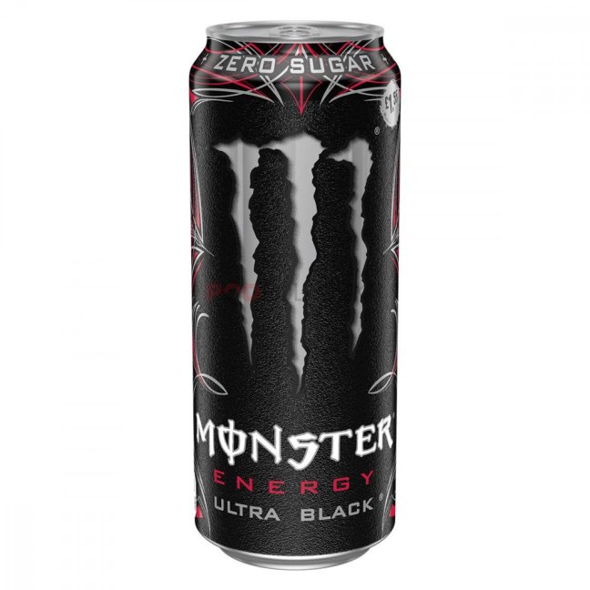 Monster Ultra Black 500ml 1.55£ UK