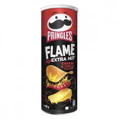 Pringles Flame Extra Hot Cheese & Chilli 160g