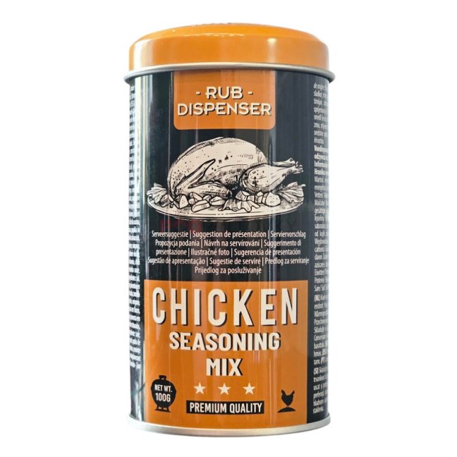 Rub Dispenser Chicken Seasoning Mix 100g