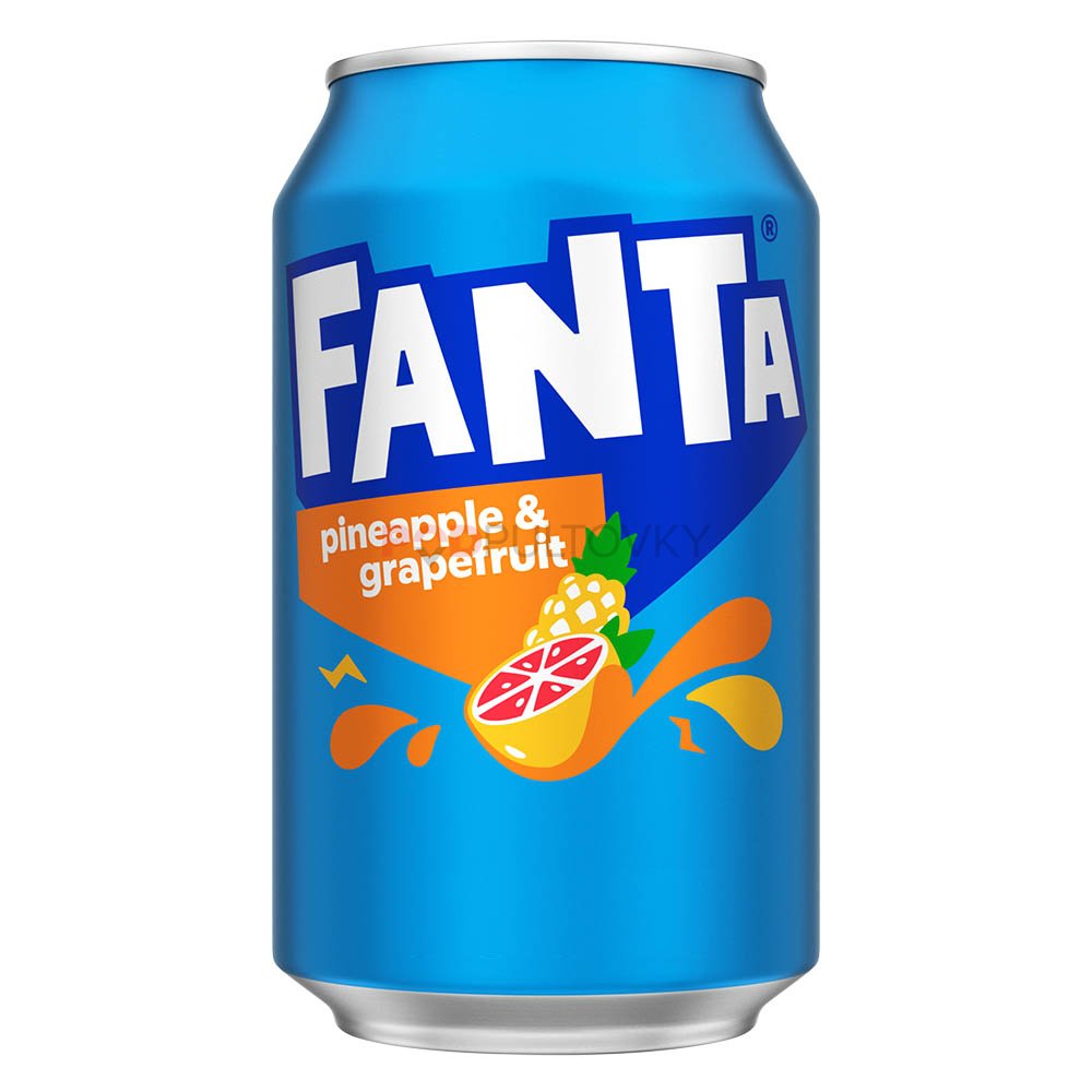 Fanta Pineapple & Grapefruit 330ml UK Podpultovky.eu Nejlepší